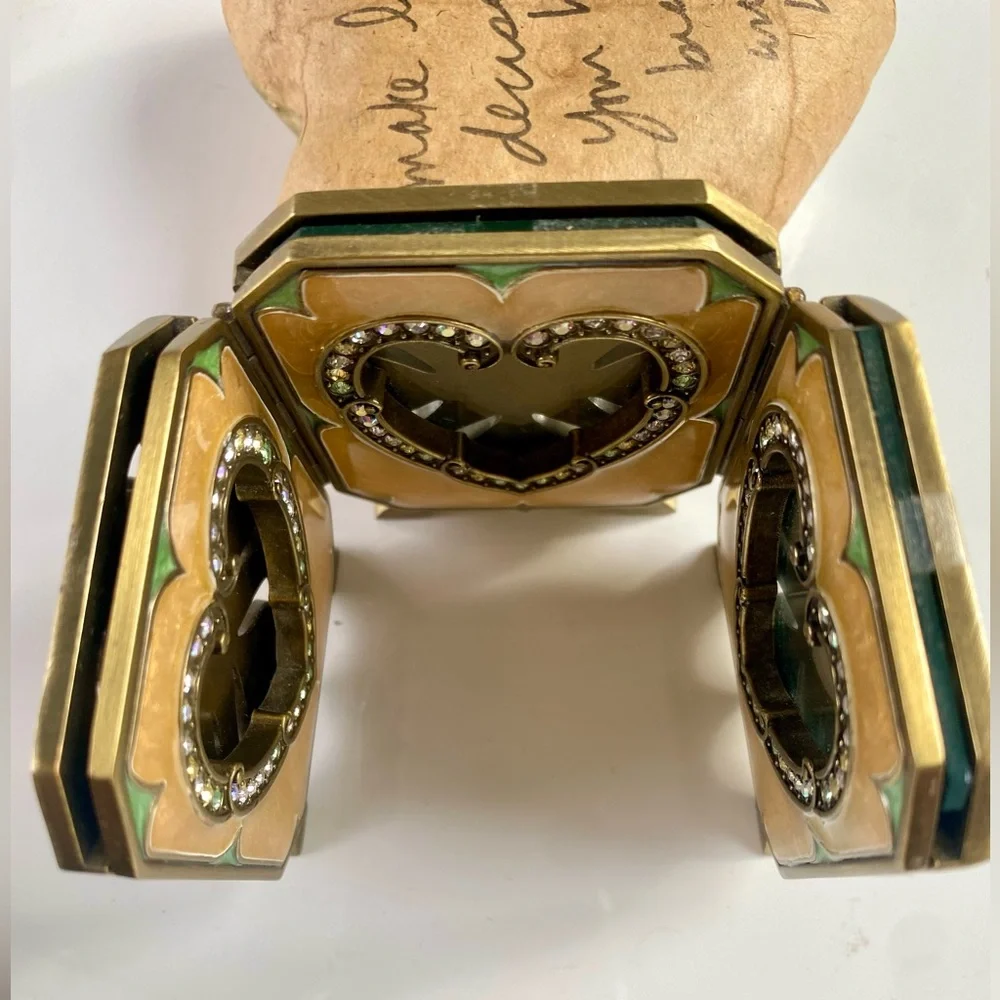 🌸Jay Strongwater Tryptich Heart Frame